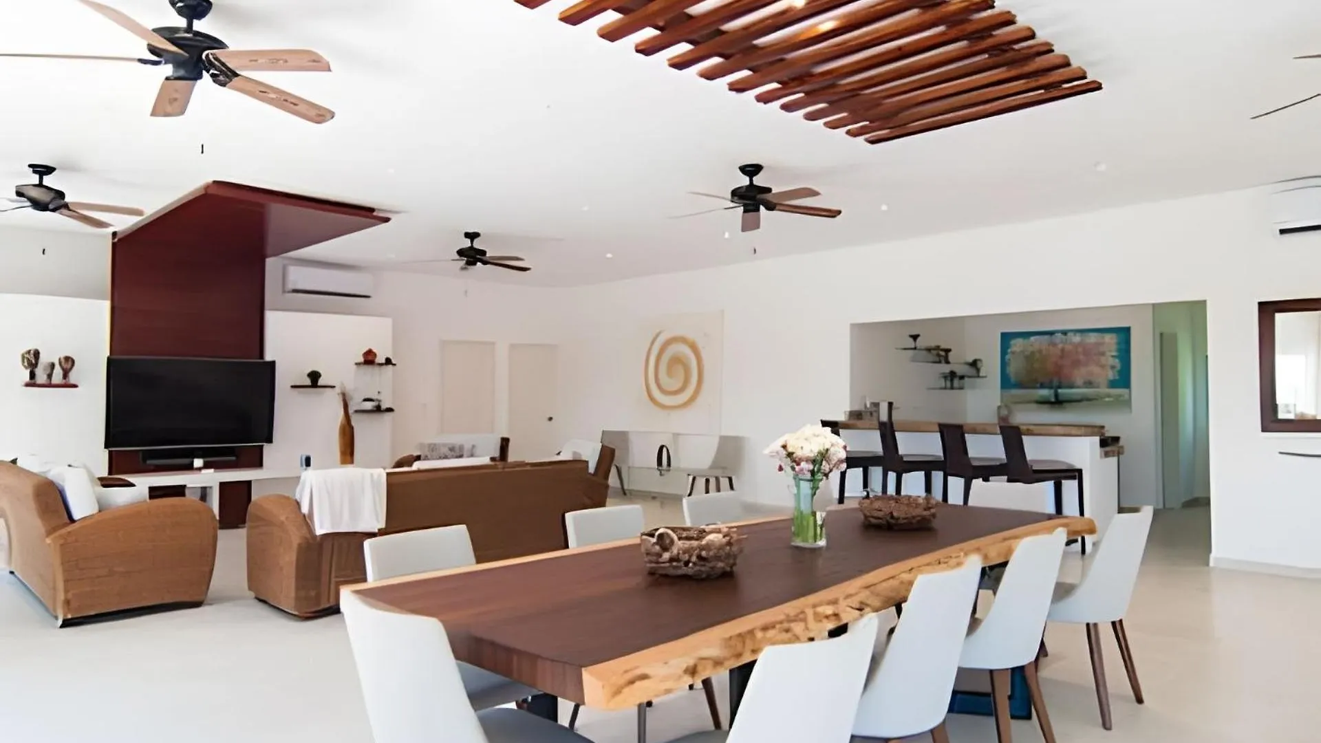 Casa La Torre, Luxury Private Oceanfront Villa Puerto Aventuras 0*,  Mexikó