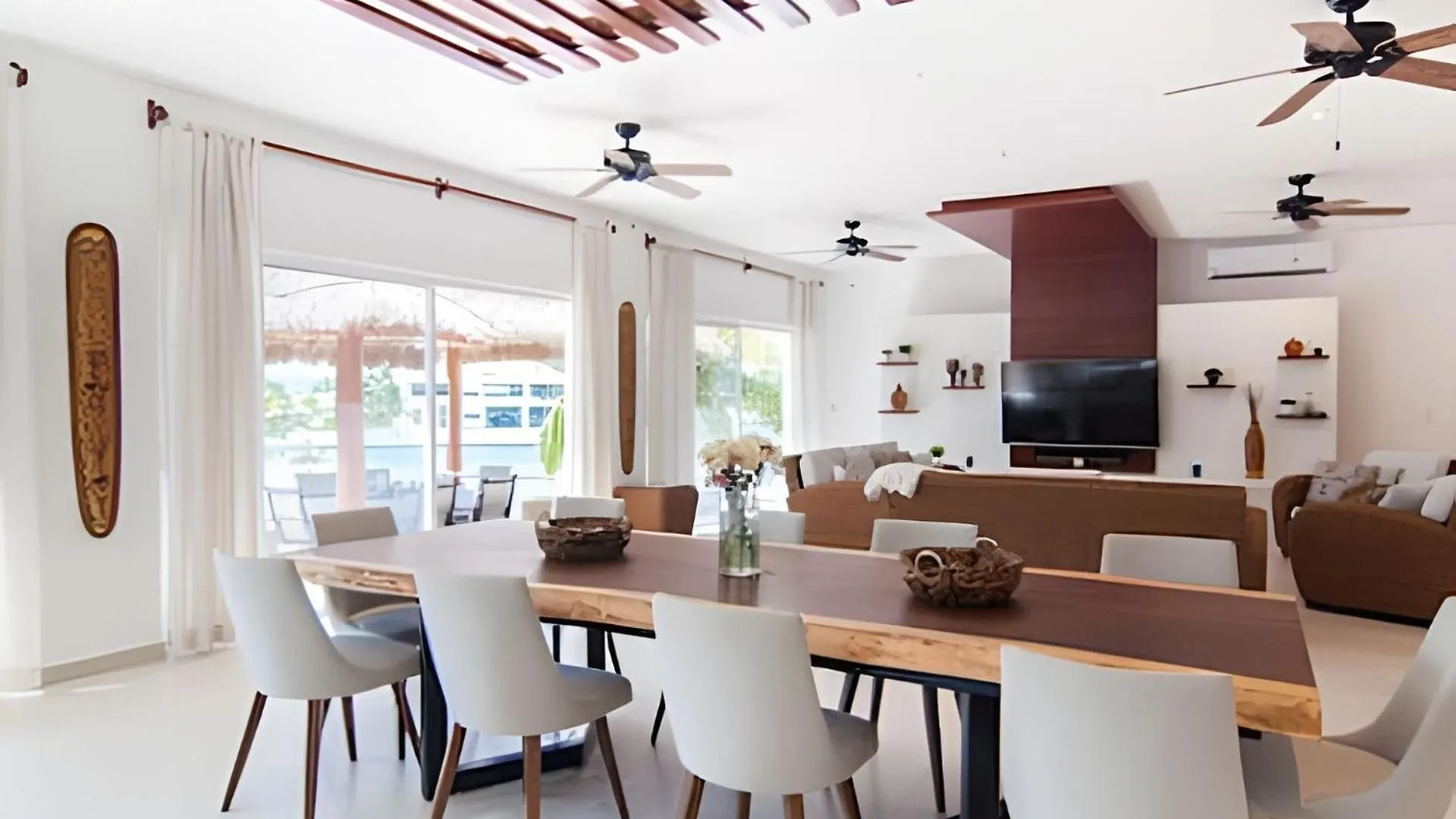 Casa La Torre, Luxury Private Oceanfront Villa Puerto Aventuras Mexiko